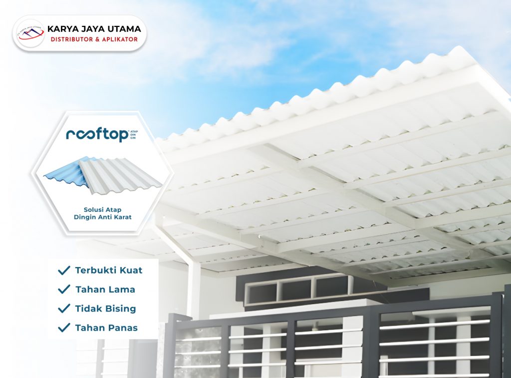 Atap uPVC Rooftop Anti Karat - Untuk Rumah Tinggal